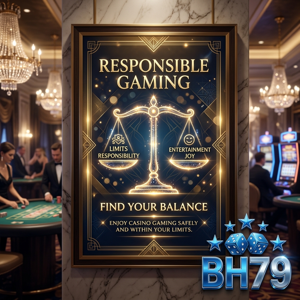 BH79 khuyến khích chơi có trách nhiệm với quy định độ tuổi 18 và quản lý ngân sách