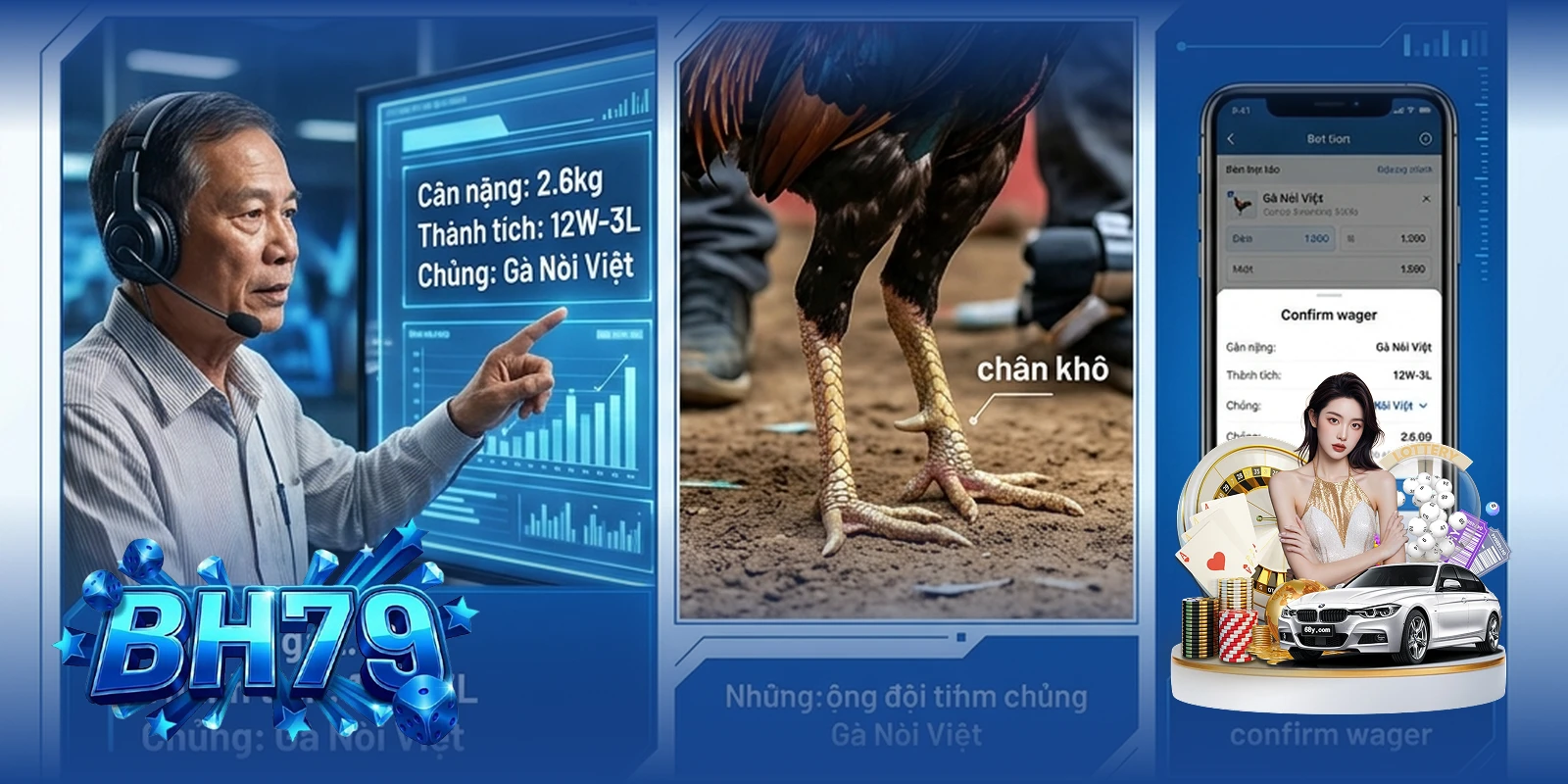 Đặt cược đá gà CPC tại BH79 — Kinh nghiệm soi kèo gà quốc tế cho người mới