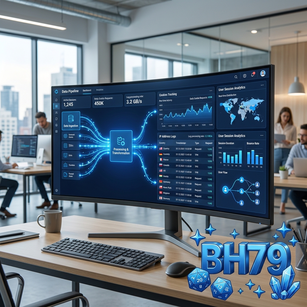 Quy trình thu thập và xử lý dữ liệu Cookies và IP tự động tại BH79