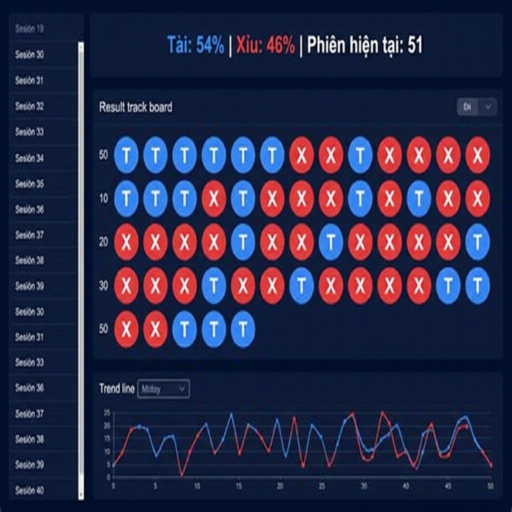 cách xem cầu tài xỉu bh79